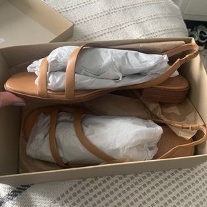 Madewell Asymmetrical Leather Sandals